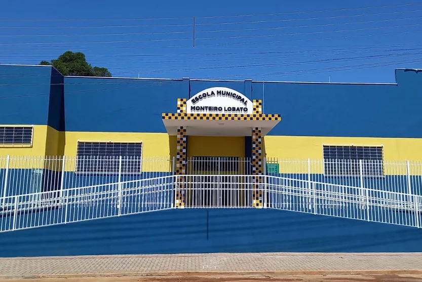 Escola Monteiro Lobato é reinaugurada após reforma