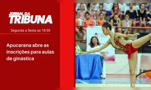 Apucarana abre as inscrições para aulas de ginástica