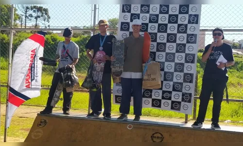 Apucaranenses se destacam no Festival de Skate na Praça CEU