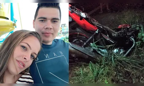 Casal de jovens morre em colisão frontal na PR-160