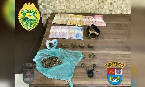 ROTAM apreende drogas e prende suspeitos em Ivaiporã