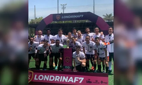 Equipe apucaranense é campeã regional no Futebol 7 Society