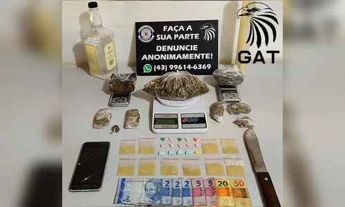 Homem é preso por tráfico de drogas sintéticas em Arapongas