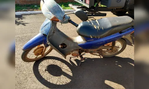 Moto furtada em 2012 é recuperada pela PM em Cambira