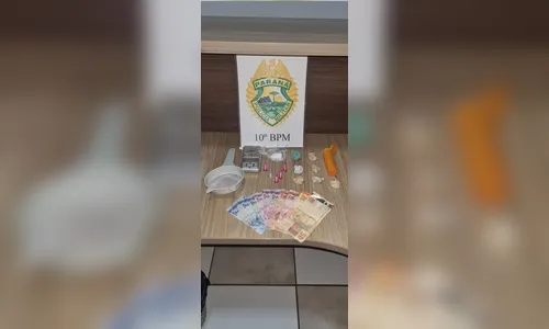 PM encontra drogas em tijolo e homem é preso em Apucarana