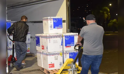 Paraná recebe 805.820 doses contra a Covid-19 nesta segunda