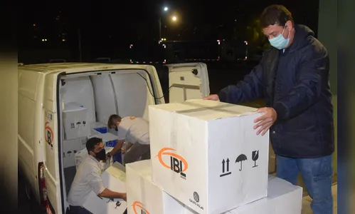 Paraná recebe 97 mil vacinas pediátricas contra a Covid-19