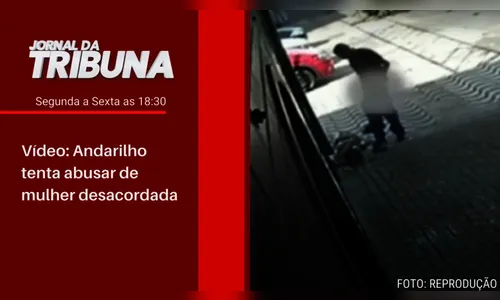 Vídeo: Andarilho tenta abusar de mulher desacordada