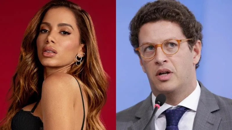 Anitta troca farpas com ex-ministro Ricardo Salles