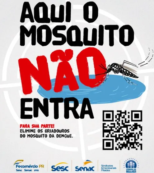 Arapongas participa da Campanha “Aqui o mosquito não entra"