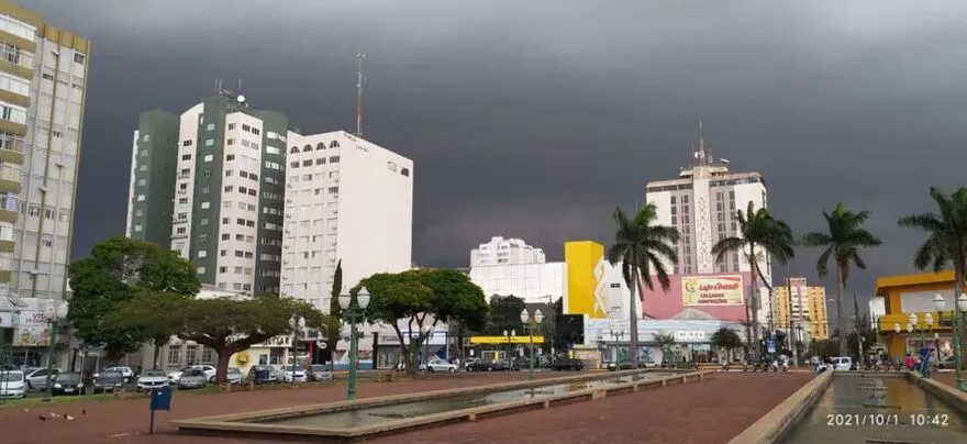 Defesa Civil emite alerta com previsão de chuvas fortes para Apucarana e região