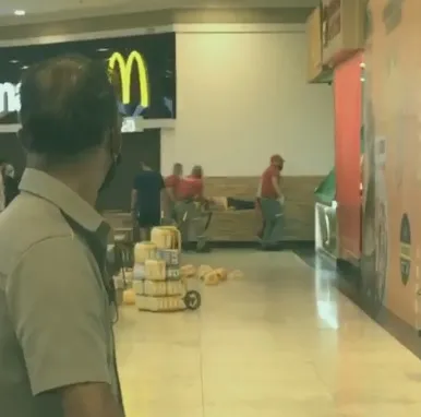 Homem morre baleado dentro de shopping de Londrina; veja