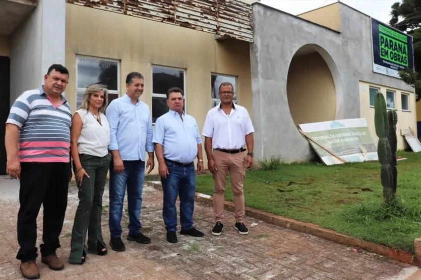 Onofre e deputado Cobra visitam obras de reforma do Cerena