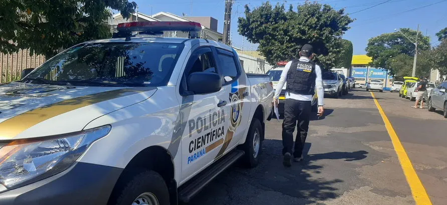 Os peritos da Polícia ficaram por mais de duas horas na casa do vereador