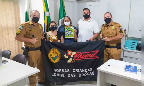 Prefeitura de Lunardelli firma parceria com o PROERD