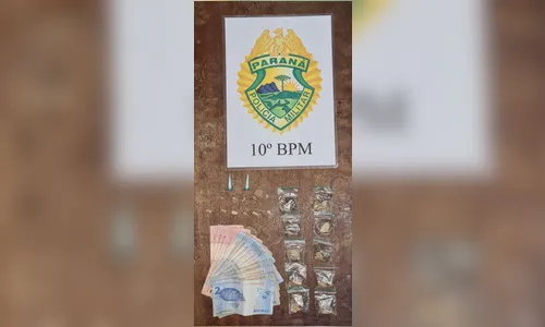 Adolescente é apreendido com drogas em Apucarana