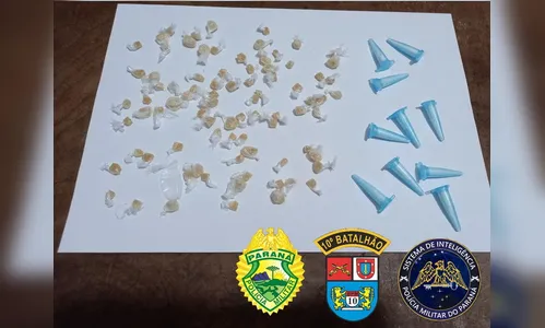 Adolescente é apreendido em Apucarana com crack e cocaína