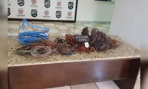 Polícia Civil prende homem por receptação de fios de cobre