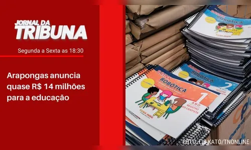 Arapongas anuncia quase R$ 14 milhões para a educação