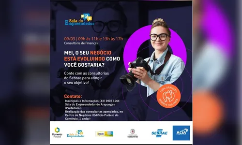 Arapongas realiza consultoria de finanças para MEI’s