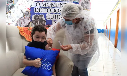 Arapongas vai vacinar crianças com 5 anos e sem comorbidades