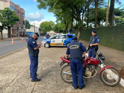 As blitze da GMC priorizam a fiscalização de motocicletas
