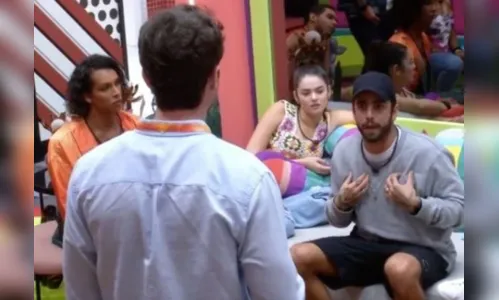 BBB22: web sobe a #ForaLucas após discussão com Pedro Scooby