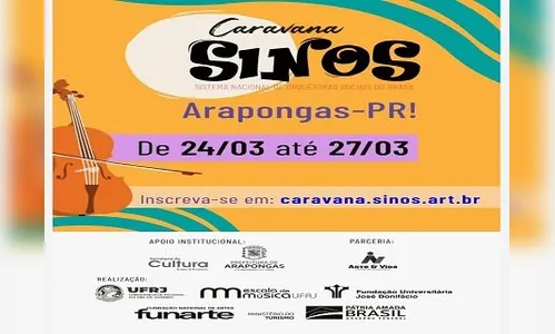Caravana Sinos desembarca em Arapongas e oferta cursos