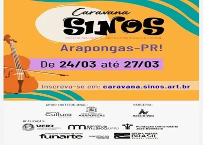 Caravana Sinos desembarca em Arapongas e oferta cursos