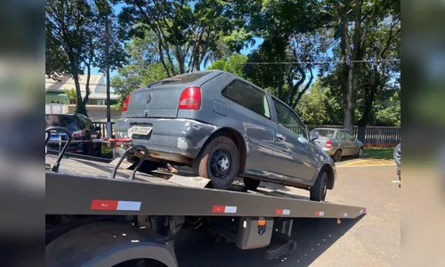 Carro furtado na madrugada é encontrado no Residencial Raposa