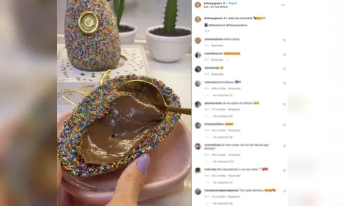 Confeiteira de Rondônia viraliza após Britney Spears postar ovo de colher