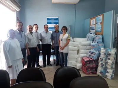 Equipe Aceca durante a campanha realizada em 2018