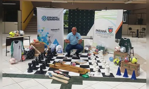 Jardim Alegre recebe materiais do projeto “Esporte Que Queremos”