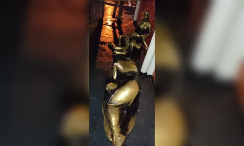 Estátuas furtadas de cemitério de Apucarana são recuperadas