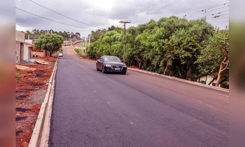 Estrada rural que corta a “Nova Ukrânia” recebe pavimentação