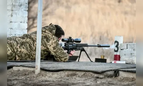 Famoso atirador de elite chega à Ucrânia para ajudar