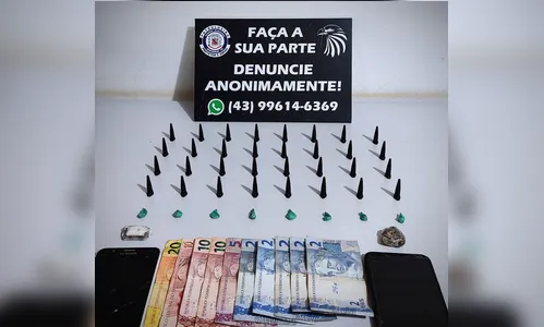 GM Arapongas prende jovens que vendiam drogas em escola