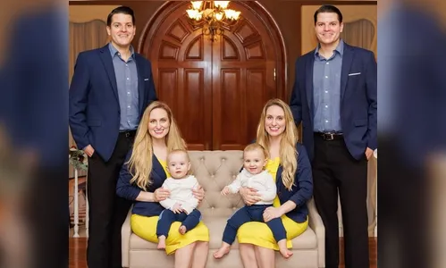 Gêmeas se casam com gêmeos e filhos nascem idênticos