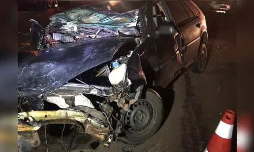 Homem é atropelado após ser ejetado do próprio veículo no PR