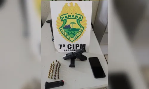 Homem é preso por porte ilegal de arma em Arapongas