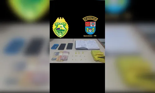 Homem é preso por tráfico de drogas em Apucarana