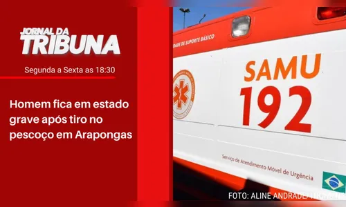Homem fica em estado grave após tiro no pescoço em Arapongas