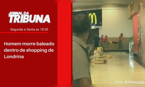 Homem morre baleado dentro de shopping de Londrina