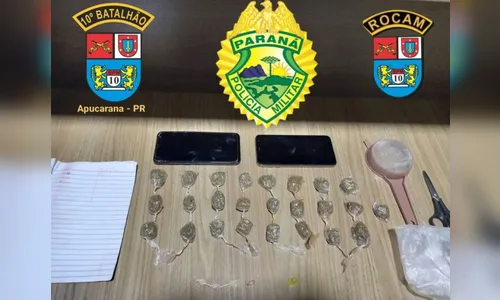 Irmãs são presas em ponto de venda de drogas em Apucarana