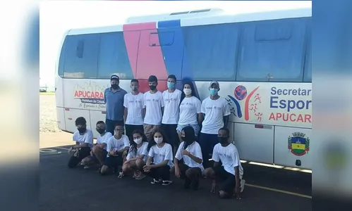 Jovens apucaranenses disputam Festival de Atletismo em Campo Mourão