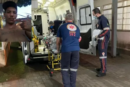 Lucas Kaynan foi atendido pelos socorristas, mas acabou morrendo mais tarde, no hospital