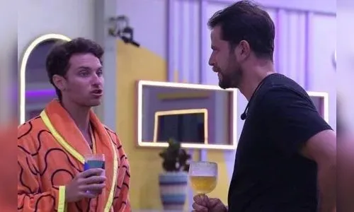 Lucas e Gustavo se unem para detonar brother