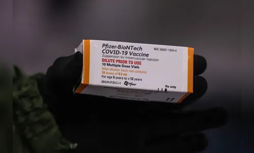 Mais 72 mil vacinas pediátricas da Pfizer chegam ao Estado