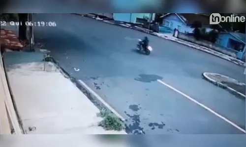 Vídeo mostra motociclista que assediou moradora de Apucarana