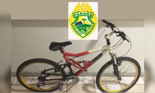 PM prende homem e recupera bicicleta furtada em Apucarana